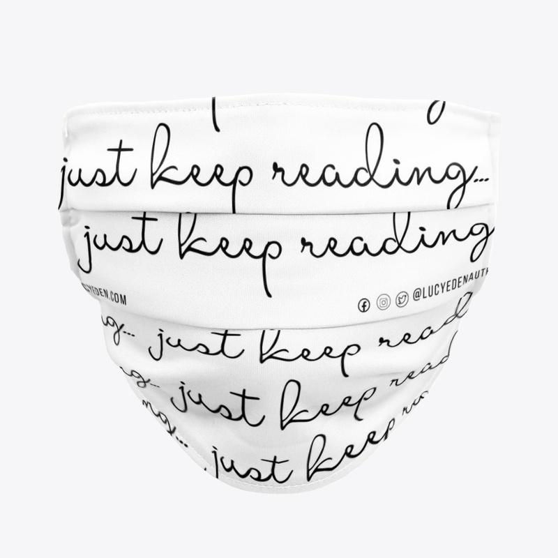 just keep reading. black